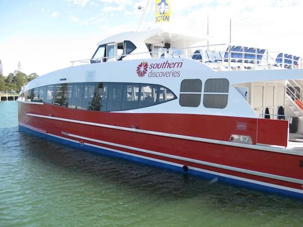  The Spirit of Queenstown makes her way south to Queenstown.